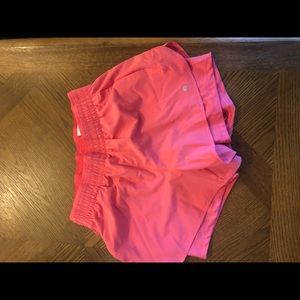 Layer8, Womens S, Hot pink double layer running shorts, never worn
